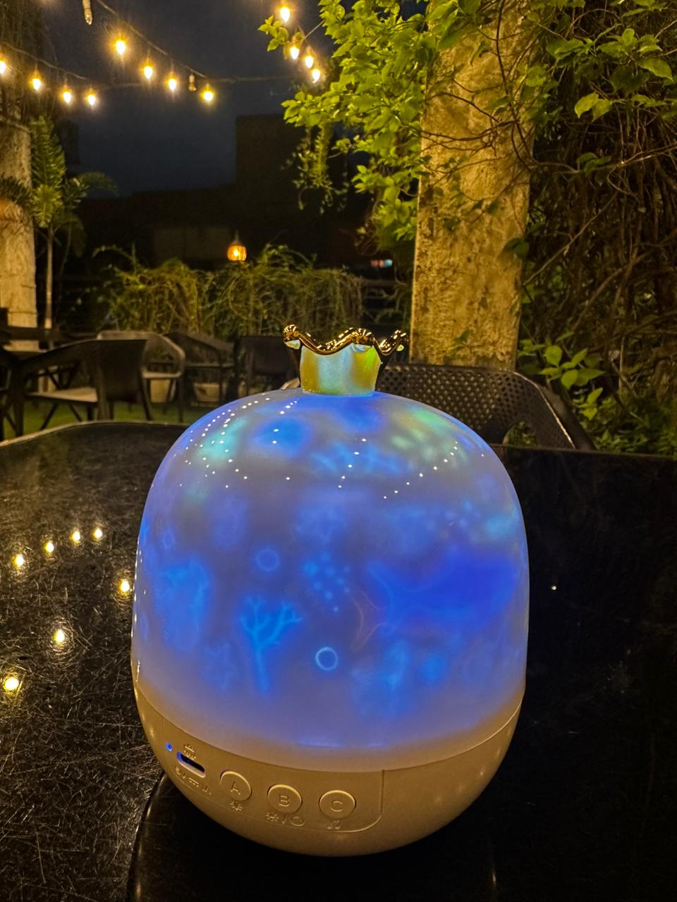 WhatsApp Image 2025-10-04 at 8.39.16 PM (2) Crown Star Projection Lamp & Night Light - Image 2