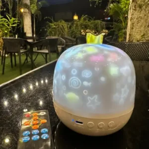 Crown Star Projection Lamp & Night Light