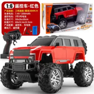 High-Power Off-Road RC Truck (1:6 Scale)