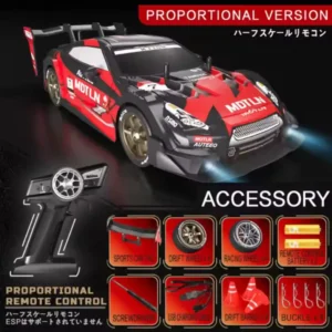 Mercedes AMG (1:16) Half-Scale Edition — Technical Performance Model (Red)