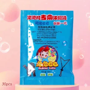 30 Piece Bubble Liquid Accessories