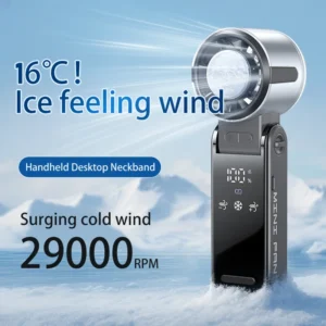 Ice Portable Fan Pro (3 Days Replacement Warranty)