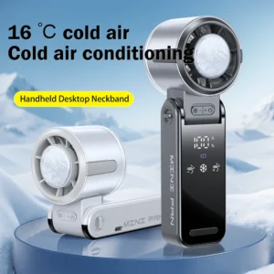 Ice Portable Fans 29000 RPM Battery 4000.mah, backup 4-6 hours