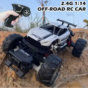 RC Car Remote Control Alloy High-speed Off-road  Racing Buggy Vehicle Truck  1:4